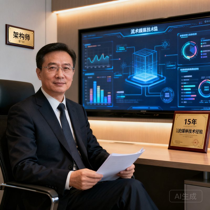 技术总监张伟明，40岁男性，曾在多家互联网体育平台担任架构师，拥有15年流媒体技术经验